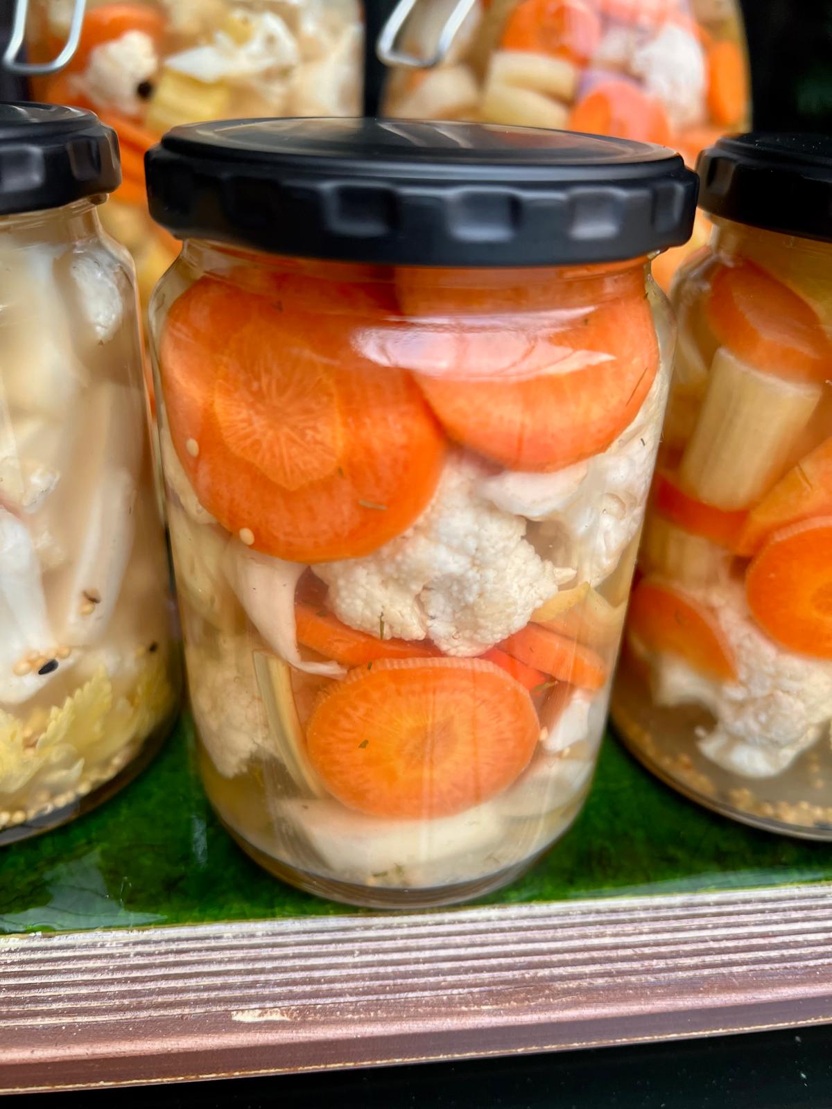 Probiotic Mixed Vegetable Pickles — 250 g